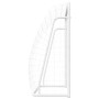 Portería fútbol con red acero y poliéster blanco 214x75x152 cm de , Porterías de fútbol - Ref: Foro24-93734, Precio: 73,27 €,...