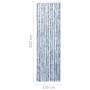 Cortina mosquitera chenilla plateado 118x220 cm de , Mosquiteras para ventanas - Ref: Foro24-315140, Precio: 68,68 €, Descuen...