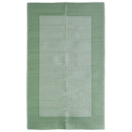 Alfombra de exterior PP verde 140x200 cm de , Protectores para exterior - Ref: Foro24-316957, Precio: 32,05 €, Descuento: %