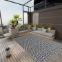 Alfombra de exterior PP negra 140x200 cm de , Protectores para exterior - Ref: Foro24-317016, Precio: 39,31 €, Descuento: %
