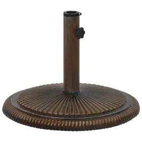 Base de sombrilla de hierro fundido bronce 45x45x30 cm de , Bases para sombrillas - Ref: Foro24-317771, Precio: 66,74 €, Desc...