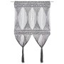 Cortina de macramé algodón gris antracita 140x240 cm de , Cortinas y visillos - Ref: Foro24-323996, Precio: 51,65 €, Descuent...