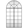 Espejo de pared arco de hierro negro 80x140 cm de , Espejos - Ref: Foro24-3200609, Precio: 178,81 €, Descuento: %
