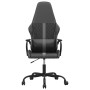Silla gaming con masaje cuero sintético gris y negro de , Sillones para videojuegos - Ref: Foro24-345561, Precio: 105,09 €, D...