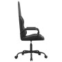Silla gaming con masaje cuero sintético gris y negro de , Sillones para videojuegos - Ref: Foro24-345561, Precio: 105,09 €, D...