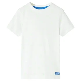 Camiseta infantil color crudo 128 de , Camisetas para niños - Ref: Foro24-12397, Precio: 7,99 €, Descuento: %