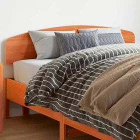 Cabecero de cama madera maciza de pino marrón cera 150 cm de , Cabeceros y pies de cama - Ref: Foro24-842501, Precio: 44,14 €...