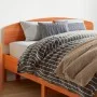 Bettkopfteil aus massivem, wachsbraunem Kiefernholz, 150 cm von , Kopf- und Fußteile - Ref: Foro24-842501, Preis: 44,14 €, Ra...
