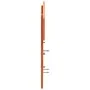 Bettkopfteil aus massivem, wachsbraunem Kiefernholz, 150 cm von , Kopf- und Fußteile - Ref: Foro24-842501, Preis: 44,14 €, Ra...