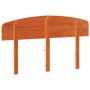 Cabecero de cama madera maciza de pino marrón cera 150 cm de , Cabeceros y pies de cama - Ref: Foro24-842501, Precio: 44,64 €...