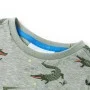 Camiseta infantil caqui claro melange 128 de , Camisetas para niños - Ref: Foro24-12102, Precio: 8,64 €, Descuento: %