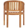 Sillas banana 2 unidades madera maciza de teca de vidaXL, Sillas de jardín - Ref: Foro24-48019, Precio: 326,71 €, Descuento: %