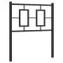 Kopfteil aus schwarzem Metall, 80 cm von , Kopf- und Fußteile - Ref: Foro24-374268, Preis: 29,77 €, Rabatt: %