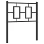 Kopfteil aus schwarzem Metall, 80 cm von , Kopf- und Fußteile - Ref: Foro24-374268, Preis: 29,77 €, Rabatt: %
