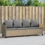 Sonnenliege mit beigen Kissen aus synthetischem Rattan von , Liegen - Ref: Foro24-368347, Preis: 226,40 €, Rabatt: %