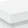 Mesa de centro con luces LED blanco 50x50x40 cm de , Mesas de centro - Ref: Foro24-839840, Precio: 52,84 €, Descuento: %