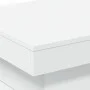 Mesa de centro con luces LED blanco 50x50x40 cm de , Mesas de centro - Ref: Foro24-839840, Precio: 64,37 €, Descuento: %