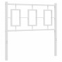 Cabecero de metal blanco 90 cm de , Cabeceros y pies de cama - Ref: Foro24-374318, Precio: 31,80 €, Descuento: %
