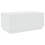 Mesa de centro con luces LED blanco 90x50x40 cm de , Mesas de centro - Ref: Foro24-839875, Precio: 66,14 €, Descuento: %
