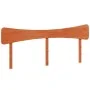 Wax brown solid pine wood bed headboard 180 cm by , Headboards and footboards - Ref: Foro24-844768, Price: 48,58 €, Discount: %
