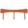 Wax brown solid pine wood bed headboard 180 cm by , Headboards and footboards - Ref: Foro24-844768, Price: 48,58 €, Discount: %