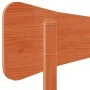 Wax brown solid pine wood bed headboard 180 cm by , Headboards and footboards - Ref: Foro24-844768, Price: 48,58 €, Discount: %