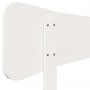 Cabecero de cama madera maciza de pino blanco 90 cm de , Cabeceros y pies de cama - Ref: Foro24-844794, Precio: 45,25 €, Desc...