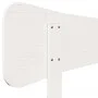 Cabecero de cama madera maciza de pino blanco 90 cm de , Cabeceros y pies de cama - Ref: Foro24-844794, Precio: 43,67 €, Desc...
