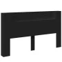 Bed headboard with black LED 180x16.5x103.5 cm by , Headboards and footboards - Ref: Foro24-839260, Price: 111,73 €, Discount: %