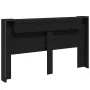Bed headboard with black LED 180x16.5x103.5 cm by , Headboards and footboards - Ref: Foro24-839260, Price: 111,73 €, Discount: %