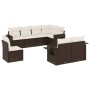 Set sofás de jardín 8 piezas y cojines ratán sintético marrón de , Conjuntos de jardín - Ref: Foro24-3252780, Precio: 580,39 ...