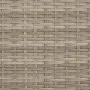 Tumbona con capota y cojines ratán sintético gris claro de , Tumbonas - Ref: Foro24-368358, Precio: 264,41 €, Descuento: %