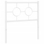 Cabecero de metal blanco 80 cm de , Cabeceros y pies de cama - Ref: Foro24-376302, Precio: 28,88 €, Descuento: %