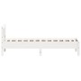 Estructura de cama madera maciza de pino blanco 90x190 cm de , Camas y somieres - Ref: Foro24-844754, Precio: 92,83 €, Descue...