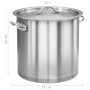 Cacerola de acero inoxidable 26 L 32x32 cm de vidaXL, Ollas altas - Ref: Foro24-51133, Precio: 97,99 €, Descuento: %