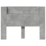Cabecero de cama con luz LED gris hormigón 140x16,5x103,5 cm de , Cabeceros y pies de cama - Ref: Foro24-839248, Precio: 78,8...
