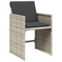 Set comedor jardín y cojines 13 pzas ratán sintético gris claro de , Conjuntos de jardín - Ref: Foro24-3211163, Precio: 728,4...