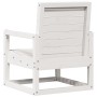 Silla de jardín madera maciza de pino blanco 57,5x63x76 cm de , Sillas de jardín - Ref: Foro24-832548, Precio: 68,37 €, Descu...