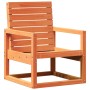 Silla de jardín madera maciza de pino marrón cera 57,5x63x76 cm de , Sillas de jardín - Ref: Foro24-844645, Precio: 68,37 €, ...
