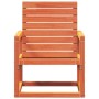 Silla de jardín madera maciza de pino marrón cera 57,5x63x76 cm de , Sillas de jardín - Ref: Foro24-844645, Precio: 68,37 €, ...