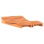 Tumbonas madera maciza de pino marrón 2 uds 205x60x31,5 cm de , Tumbonas - Ref: Foro24-844651, Precio: 172,43 €, Descuento: %