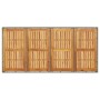 Mesa de jardín superficie madera acacia ratán gris 190x90x75cm de , Mesas de jardín - Ref: Foro24-365542, Precio: 213,42 €, D...