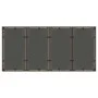 Mesa de jardín superficie de vidrio ratán PE marrón 190x90x75cm de , Mesas de jardín - Ref: Foro24-365540, Precio: 190,97 €, ...