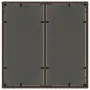 Garden table glass surface PE rattan brown 90x90x75 cm by , Garden tables - Ref: Foro24-365528, Price: 111,70 €, Discount: %