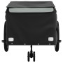 Remolque para bicicleta hierro negro y gris 45 kg de , Remolques para bicicletas - Ref: Foro24-94112, Precio: 103,62 €, Descu...