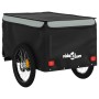 Remolque para bicicleta hierro negro y gris 45 kg de , Remolques para bicicletas - Ref: Foro24-94112, Precio: 103,62 €, Descu...