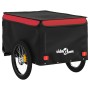Remolque para bicicleta hierro negro y rojo 30 kg de , Remolques para bicicletas - Ref: Foro24-94097, Precio: 89,16 €, Descue...