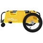 Remolque para bicicletas hierro y tela Oxford amarillo de , Remolques para bicicletas - Ref: Foro24-94190, Precio: 80,16 €, D...