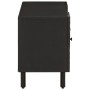 Mueble de TV madera maciza de mango negro 105x33x46 cm de , Muebles TV - Ref: Foro24-356819, Precio: 101,59 €, Descuento: %