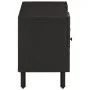 Mueble de TV madera maciza de mango negro 105x33x46 cm de , Muebles TV - Ref: Foro24-356819, Precio: 87,86 €, Descuento: %